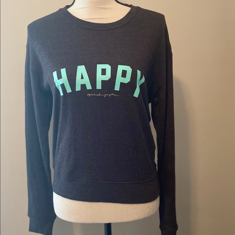 Spiritual gangster happy crew neck